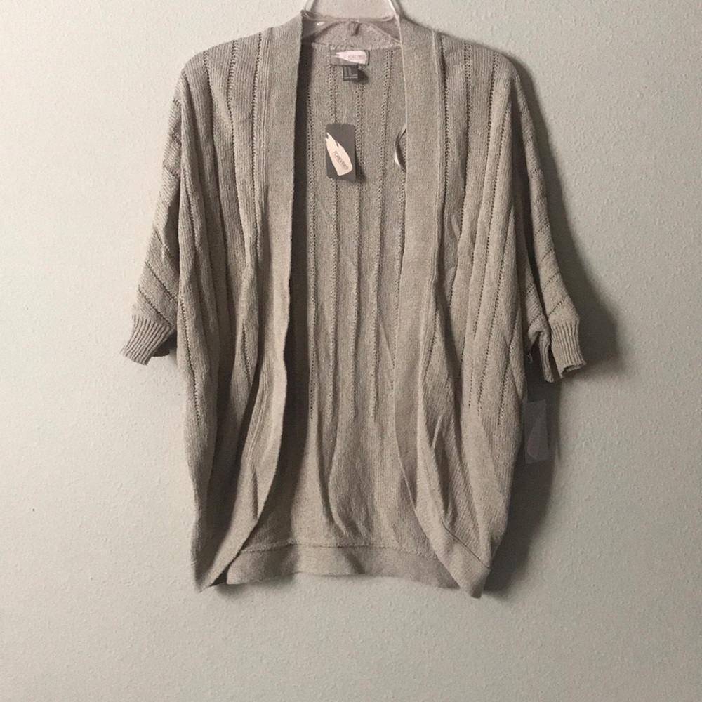 Tan Cardigan